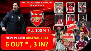 Arsenal new comfirmed transfers and rumours Summer 2023 ~ FT Declan Rice,Moises Caicedo, Noah Okafor