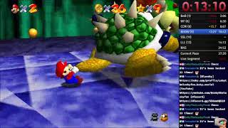 Super Mario 64 16-star in 32:50