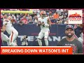 FILM BREAKDOWN: What Deshaun Watson saw on the interception against the Houston Texans