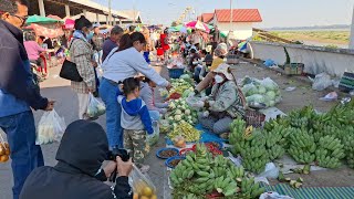 เลาะตลาดไทยลาวธาตุพนม Ep 3 ปลาน้ำโขงเยอะมาก พุทรานมสด สินค้าทางการเกษตร