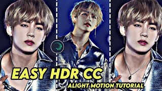 Alight Motion Video Editing | How To Edit 4K HDR Video Tutorial | How To Edit In Alight Motion App