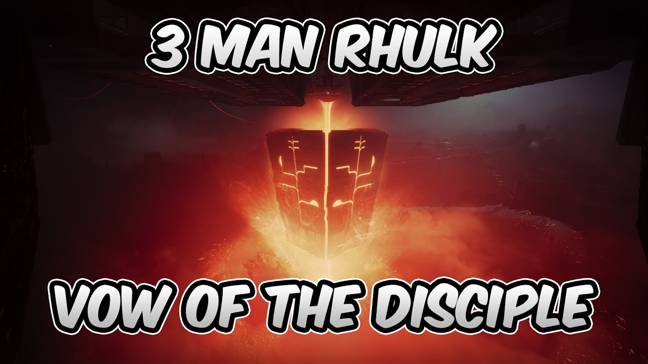 3 Man Rhulk, Disciple Of The Witness Clear [Vow Of The Disciple Raid ...