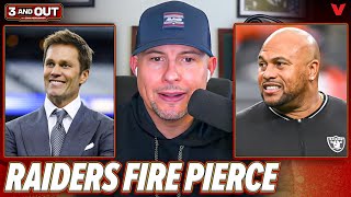 Reaction to Las Vegas Raiders firing Antonio Pierce | 3 \u0026 Out