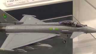 イギリス空軍 ユーロファイター  タイフーン（Eurofighter Typhoon）単座型：全日本模型ホビーショー2014