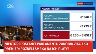 Niektorí poslanci parlamentu zarobia viac ako premiér: Pozreli sme sa na ich platy! | 27.10.2023 |