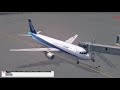 【prepar3d v4.3 a320 】ana nh430 rjff~rjoo さっきの続きです。