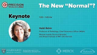 Keynote — Heidi Rehm, Massachusetts General Hospital and Broad Institute of MIT and Harvard