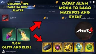 Mir4 - dapat alam mo na to bago matapos ang event (GOLD TIPS FOR CJ)