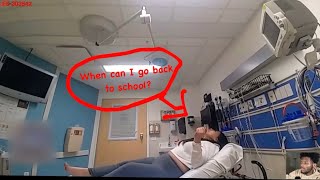 Reacting to when the suspect doesn’t realize her life is over