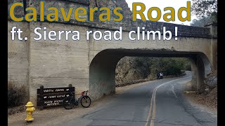 A ride up/down Calaveras road including the Sierra road climb! An awesome South Bay Area ride!!