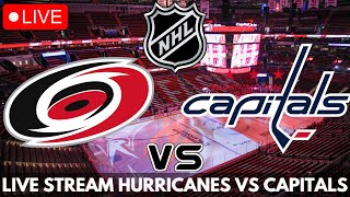 Carolina Hurricanes vs Washington Capitals 0-4 Highlights | NHL Game Live Stream Watchalong