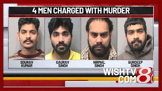 Four Indiana men charged with murder in New Jersey