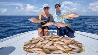 How to Catch the MOST POPULAR Fish in the Florida Keys! Yellowtail Snapper!