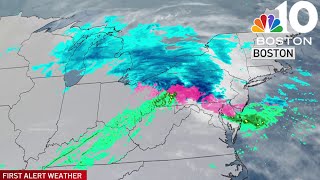 Snow moving into Boston | Track the storm with the latest forecast