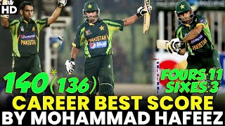 Career Best Score By Mohammad Hafeez Against Sri Lanka | Pakistan vs Sri Lanka | ODI | PCB | MA2A