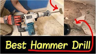 ✅Best Hammer Drill Cheap Rotary Impactor \u0026 Chisel for Tile Quick Set Demolition Home Projects Review