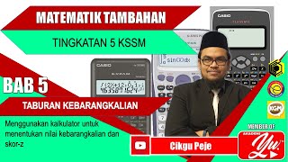 MT | F5C5 | TABURAN KEBARANGKALIAN | KALKULATOR CASIO 570MS 570ES PLUS DAN CLASSWIZ 570EX