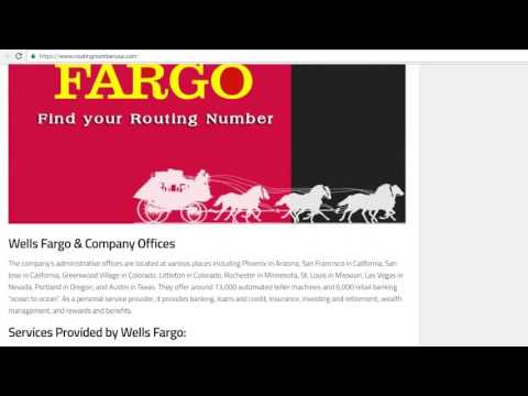 How to Find Wells Fargo Routing Number? How to Find Wells Fargo Routing Number?