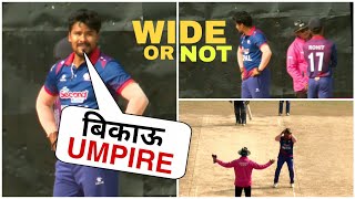 Karan Kc Shocking Reaction On Umpires Decision Against Namibia || Nepal Vs Namibia T20 Highlights