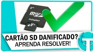 Como Recuperar Um Cartão Sd Danificado (sem Formatar)