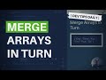 DevTips: How to merge two arrays in turn with JavaScript