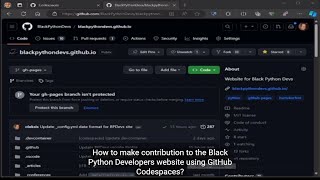 Black Python Devs GitHub Codespaces - Coffee Code