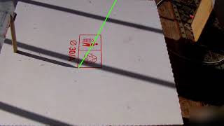 Tracking the Equinox with a Home Made Sundial