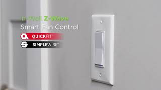 58446: Z-Wave In-Wall Smart Fan Control - Overview