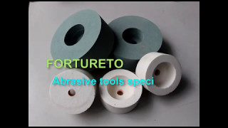 Aluminum oxide and silicon carbide grinding wheels-forturetools