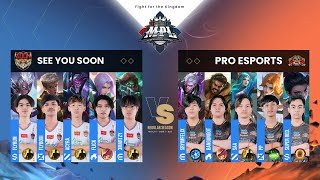 ហ្គេមទី1 SEE YOU SOON Vs PRO ESPORTS | MPL KH S7 វគ្គ Regular Season I MLBB I