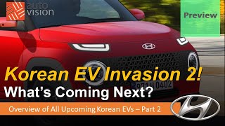 All Upcoming Korean EVs 2021-2022 Part-2!  Hottest Electric Cars from Hyundai Ioniq, Kia and Genesis
