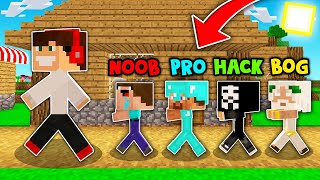 GPLAY ZOSTAJE NIANIĄ NOOBA, PRO, HACKERA I BOGA W MINECRAFT?!