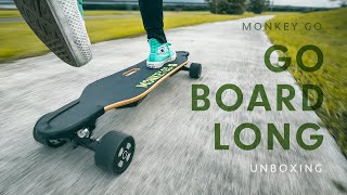 Cruising on the road | Monkey Go electric skateboard