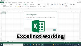 Excel not working || How we can fix this issue || Technical Support