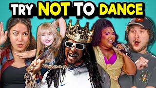 Adults React To Try Not To Dance Challenge (BLACKPINK, Lizzo)