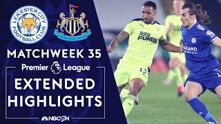 Leicester City v. Newcastle | PREMIER LEAGUE HIGHLIGHTS | 5/7/2021 | NBC Sports