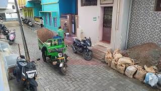 Cleaning household wastage - குப்பை வண்டி