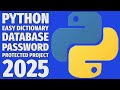 Python Project: Using Dictionaries as a Simple Database 2025