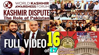 Kashmir Dispute and the Role of Pakistan | FULL VIDEO | Shehryar Khan Afridi USA | Washington TV USA