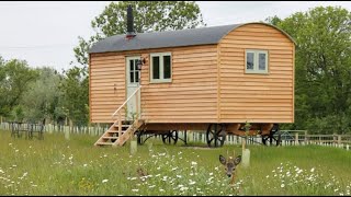 Stunning Shepherd  hut That make incredible Tiny Home #shorts