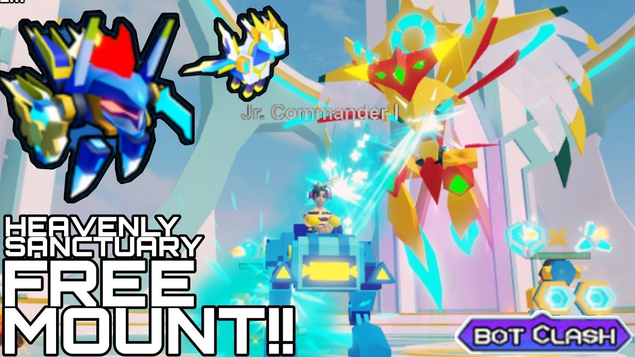 I Defeated The NEW BOSS And Got A FREE MOUNT On Roblox Bot Clash ...