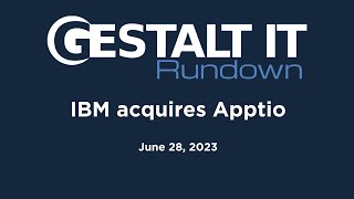 IBM acquires Apptio