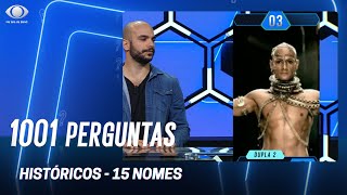 HISTÓRICOS - 15 NOMES | 1001 Perguntas