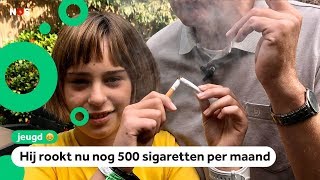 Marilottes vader wil stoppen met roken tijdens Stoptober