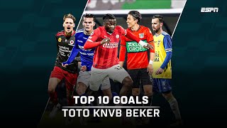 TOP 10 MOOISTE GOALS in de TOTO KNVB Beker 2023/24 🔥
