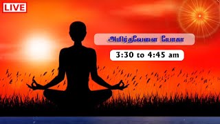 11.04.2022 | Amirthavela LIVE Meditation  | அமிர்தவேளை யோகா ...