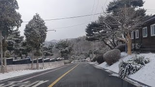 THE SEOUL DRIVER (YONGMI-RI MEMORIAL PARK) AT 11:00 ON 27 JAN 2025, SNOWY