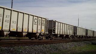 CSX O821 at Plant City, FL on 2-14-10