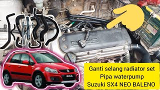 GANTI SELANG RADIATOR SET, PIPA RADIATOR, SUZUKI SX4 NEO BALENO