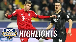 Eintracht Frankfurt vs. Bayern Munich | 2018-19 Bundesliga Highlights
